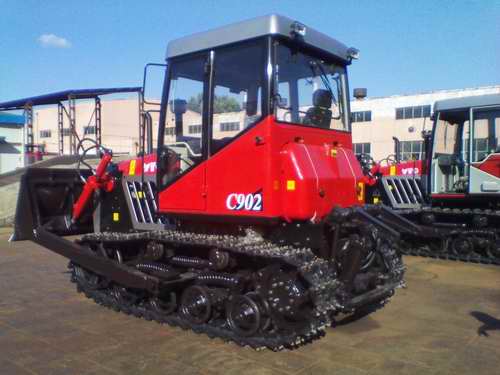 Tomorrrow we will dispatch two units YTO C902 crawler tractor to Colombia